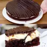 Schmilzt im Mund – Weltbeste Schokokuchen mit Vanillepudding