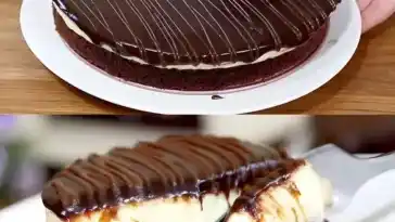 Schmilzt im Mund – Weltbeste Schokokuchen mit Vanillepudding