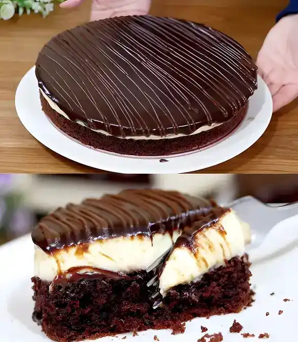 Schmilzt im Mund – Weltbeste Schokokuchen mit Vanillepudding