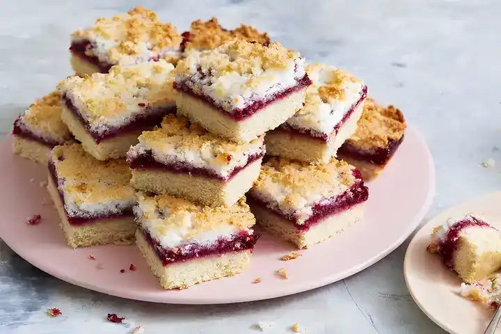 Schokolade und Himbeere-Scheiben
