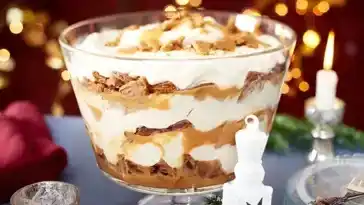 Spekulatius Toffee Trifle: Ein Leckerbissen für Genießer