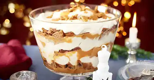 Spekulatius Toffee Trifle: Ein Leckerbissen für Genießer