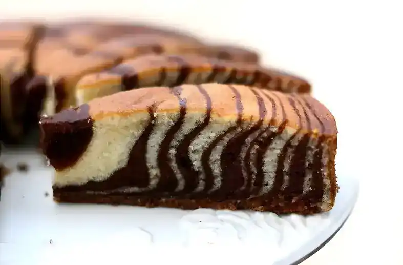 Zebra-Marmorkuchen