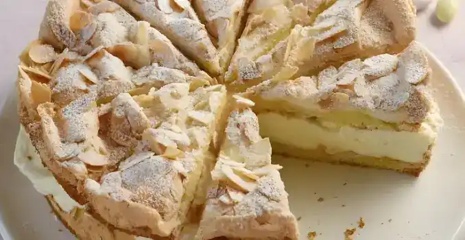 Zitronen Baiser Torte