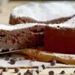 Einfacher Schokoladenfondant