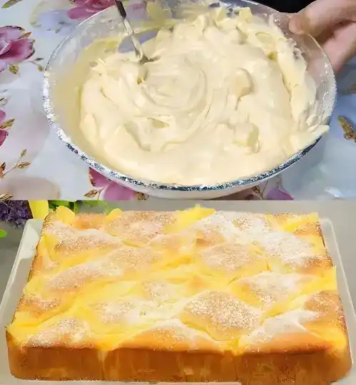 Apfelkuchen mit Vanillepudding – Eine Ode an die süße Kunst des Backens