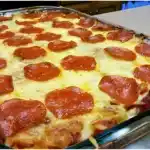 Rezept für einen Schnellen Pizza-Auflauf