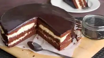 Drei-Schokoladenkuchen: