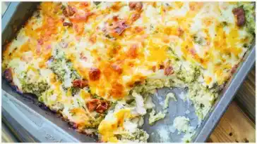 Fitness Brokkoli-Käse-Gratin