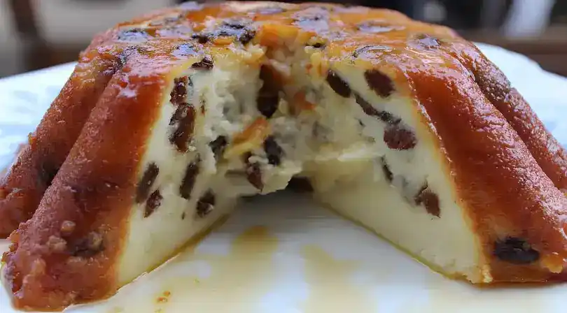 Grieß-Rosinen-Kuchen