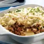 Hackfleisch-Sauerkraut-Auflauf