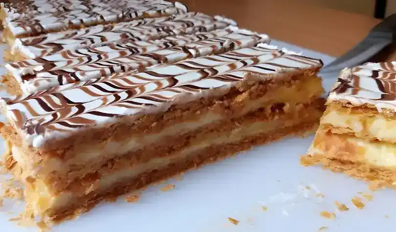 Hausgemachtes Mille-Feuille mit Thermomix: Ein Königliches Gebäckvergnügen