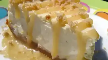 Käsekuchen mit Ahornsirup