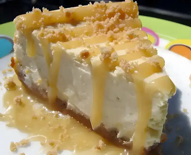 Käsekuchen mit Ahornsirup