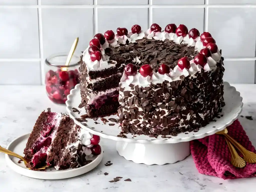 Klassischer Schwarzwälder Kuchen