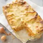 Herbstliche Butternusskürbis-Ziegenkäse-Lasagne
