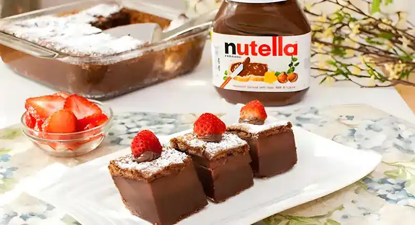 Magischer Nutella-Kuchen mit Thermomix