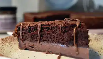 Magischer Schokoladenkuchen mit Thermomix