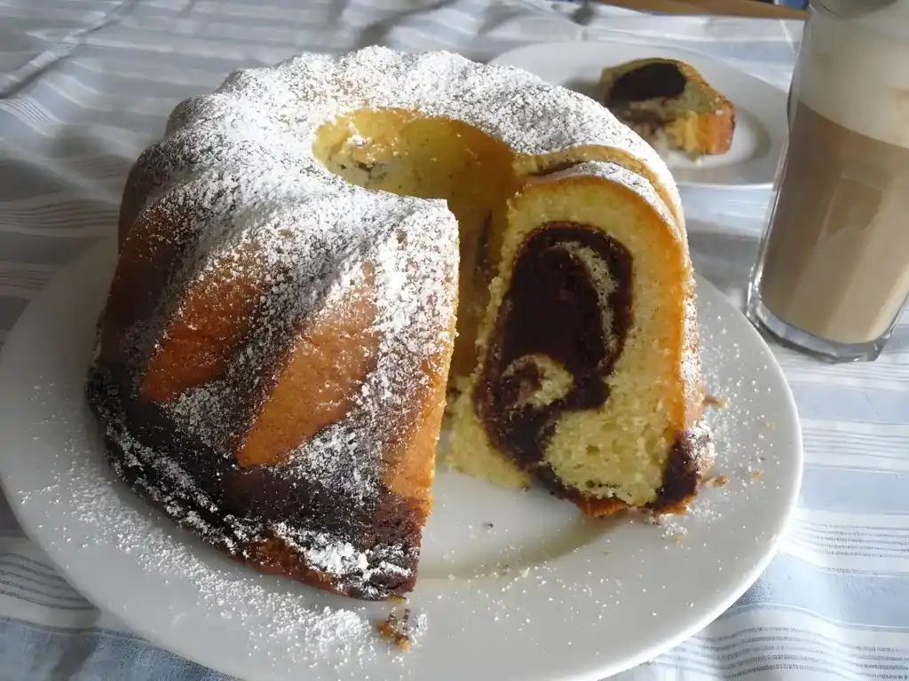 Marmorkuchen mit Nutella