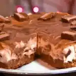 Verlockender Mars Bar Cheesecake