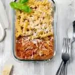 Nudeln mit Bolognese – Meal Prep