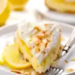 Nicht backen Lemon Macaroon Cheesecake