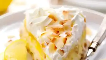 Nicht backen Lemon Macaroon Cheesecake