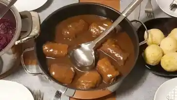 Omas Rinderrouladen, könnte sie jeden Tag essen