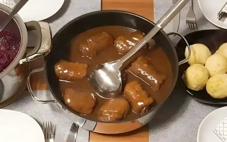 Omas Rinderrouladen, könnte sie jeden Tag essen