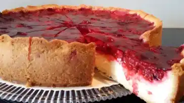 PUDDING-SCHMAND-KUCHEN MIT HIMBEERTOPPING