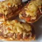 Pizza Hackfleisch Brötchen