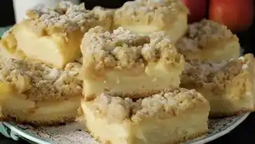 Pudding-Apfel-Streuselkuchen