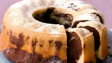 Saftiger Marmorkuchen