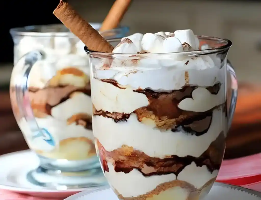 Sahne-Quark mit Kaffeegeschmack im Glas