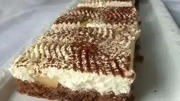 Schoko-Birnen-Kuchen mit Schmand