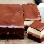 Schokolade und Mascarpone-Creme