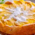 Apfelkuchen mit Hefeteig