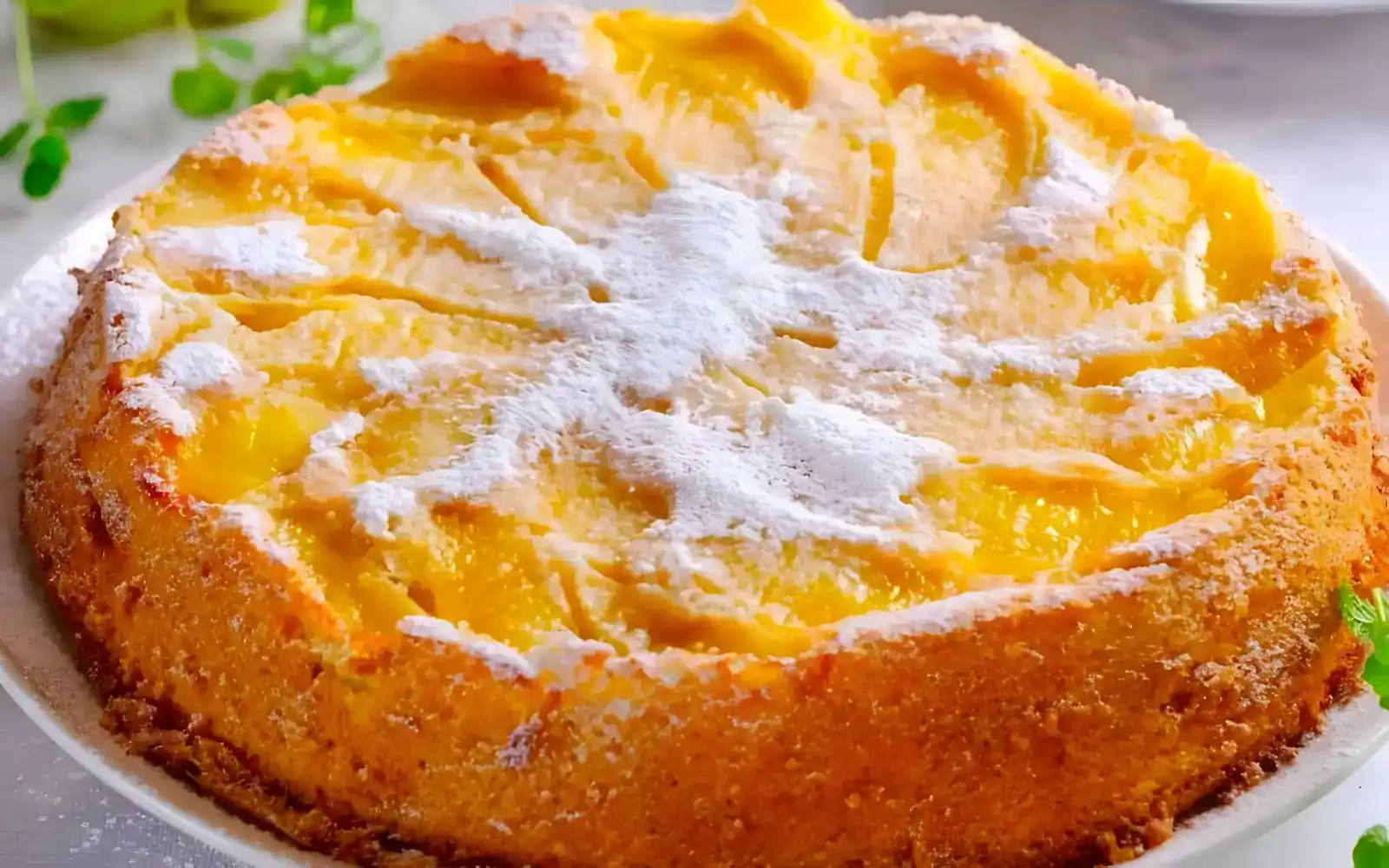 Apfelkuchen mit Hefeteig