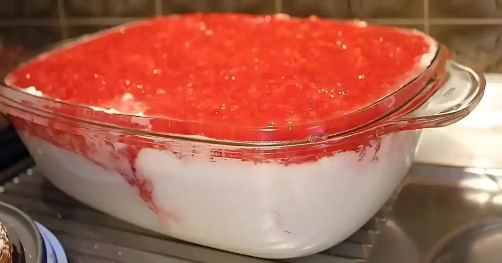 Spaghetti-Eis-Dessert