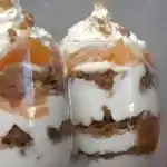 Spekulatius-Schichtdessert mit Mandarinen