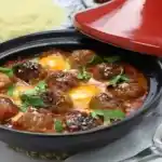 Tajine von Keftas mit Eiern