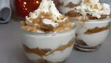 Tiramisu Schichtdessert aus Resten von Butterplätzchen