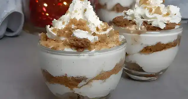 Tiramisu Schichtdessert aus Resten von Butterplätzchen
