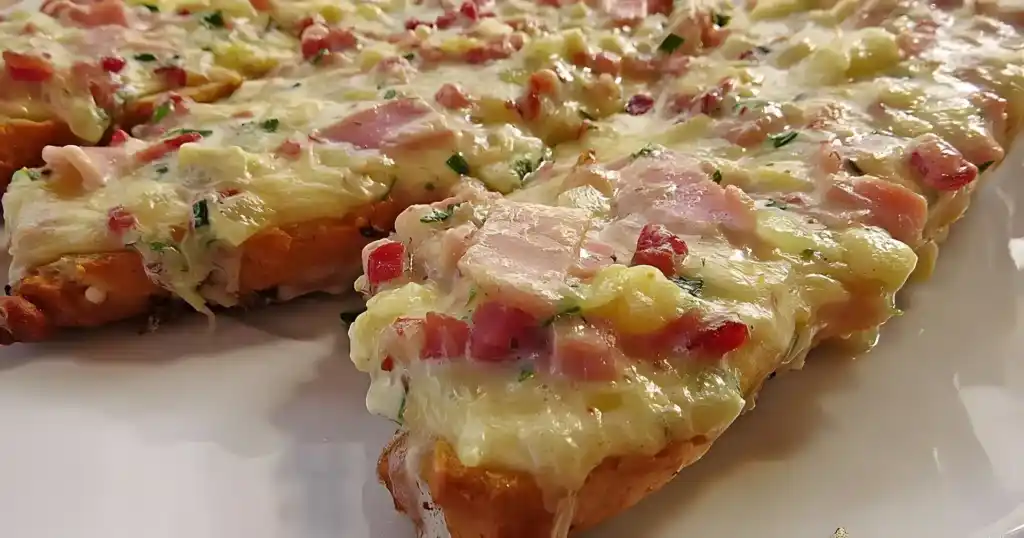 Überbackenes Baguette