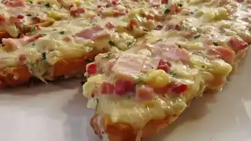 Überbackenes Baguette