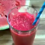 Wassermelonen-Himbeer-Drink