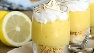 Zitronen-Baiser-Torte Verrines