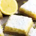 Zitronen-Käsekuchen-Riegel