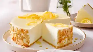 Zitronentorte ohne Backen