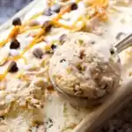 3 Zutaten Snickers Eis ohne Eismaschine